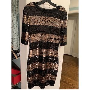 BCBG MaxAzria sequined dress